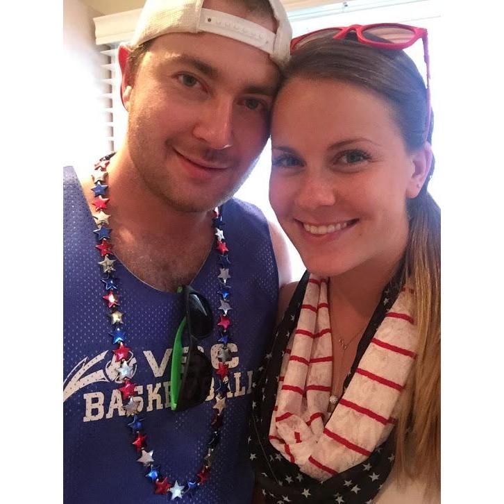 Always celebrating July 4, Britt's birthday, in style!