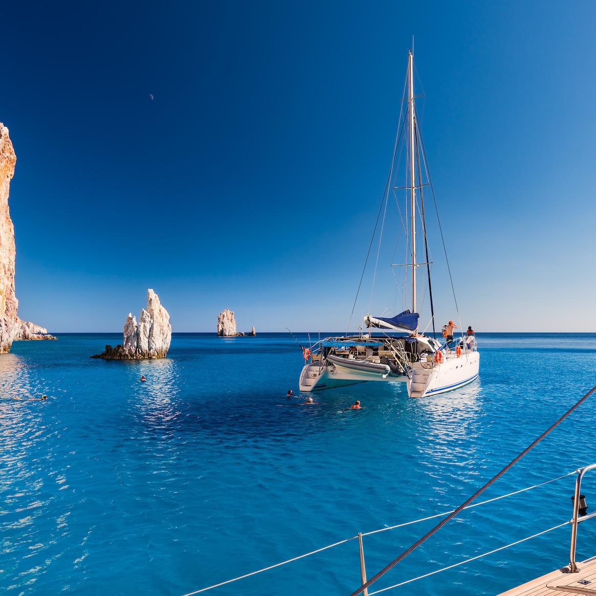 Milos Catamaran Tour