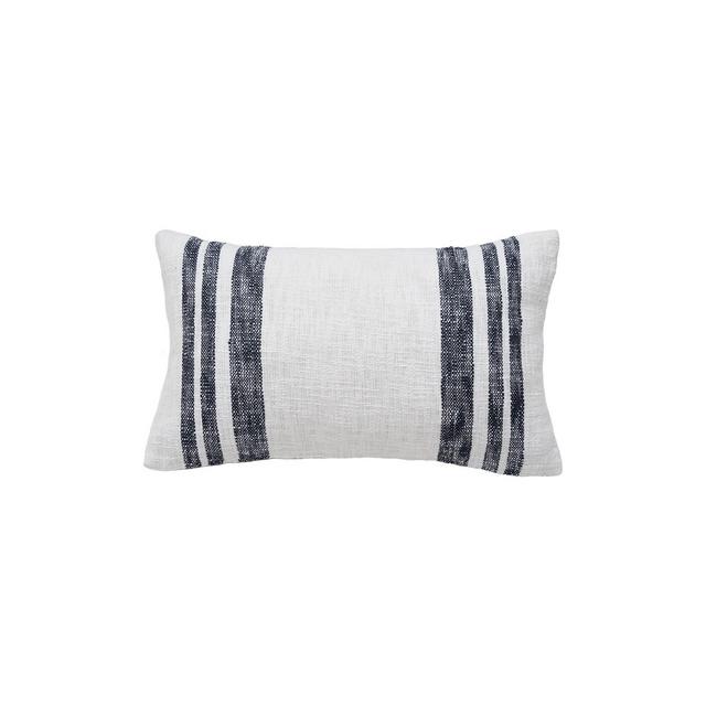 carol & frank Morgan Onyx Woven Throw Pillow