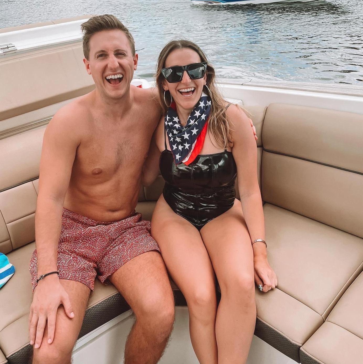 We're at our best in warm weather ... especially when it includes a boat ride