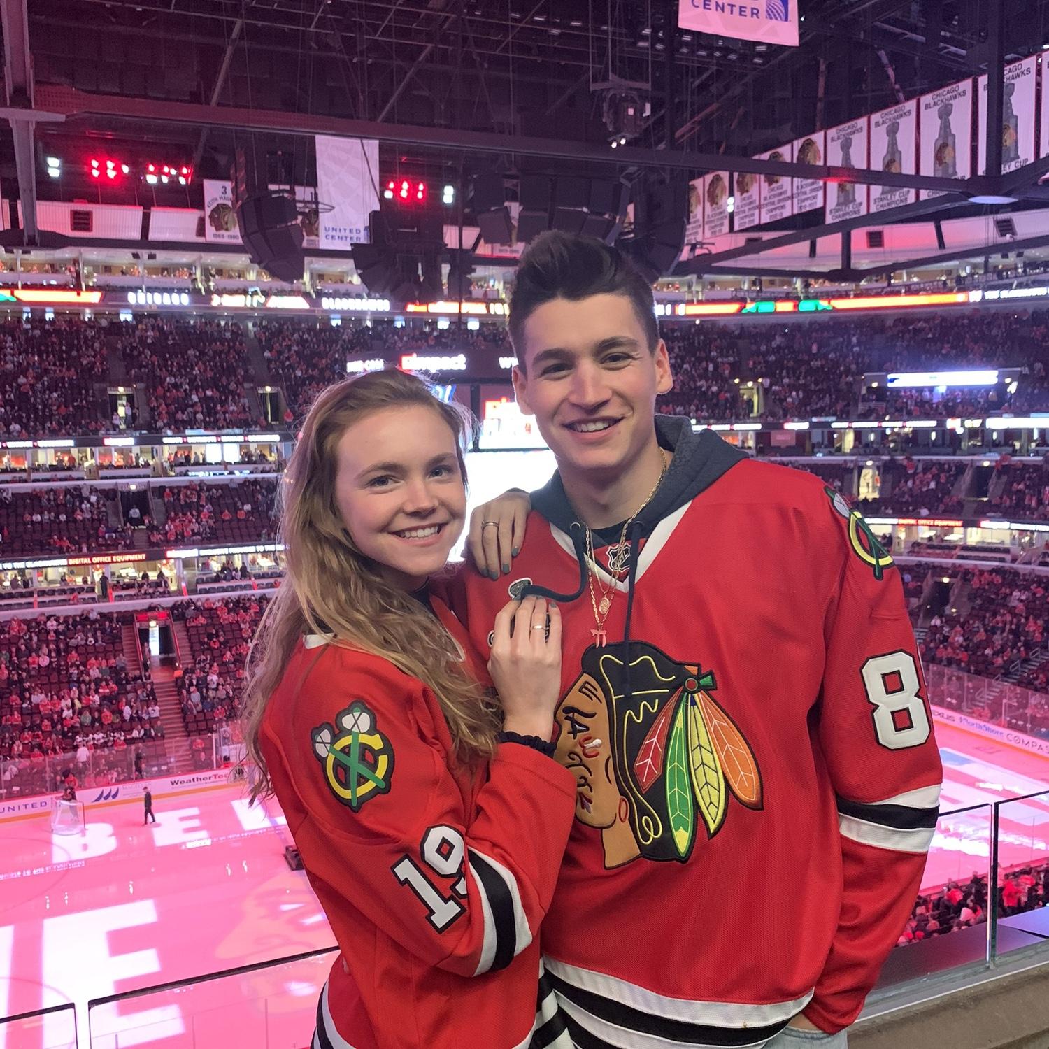 First Blackhawks game January 2019