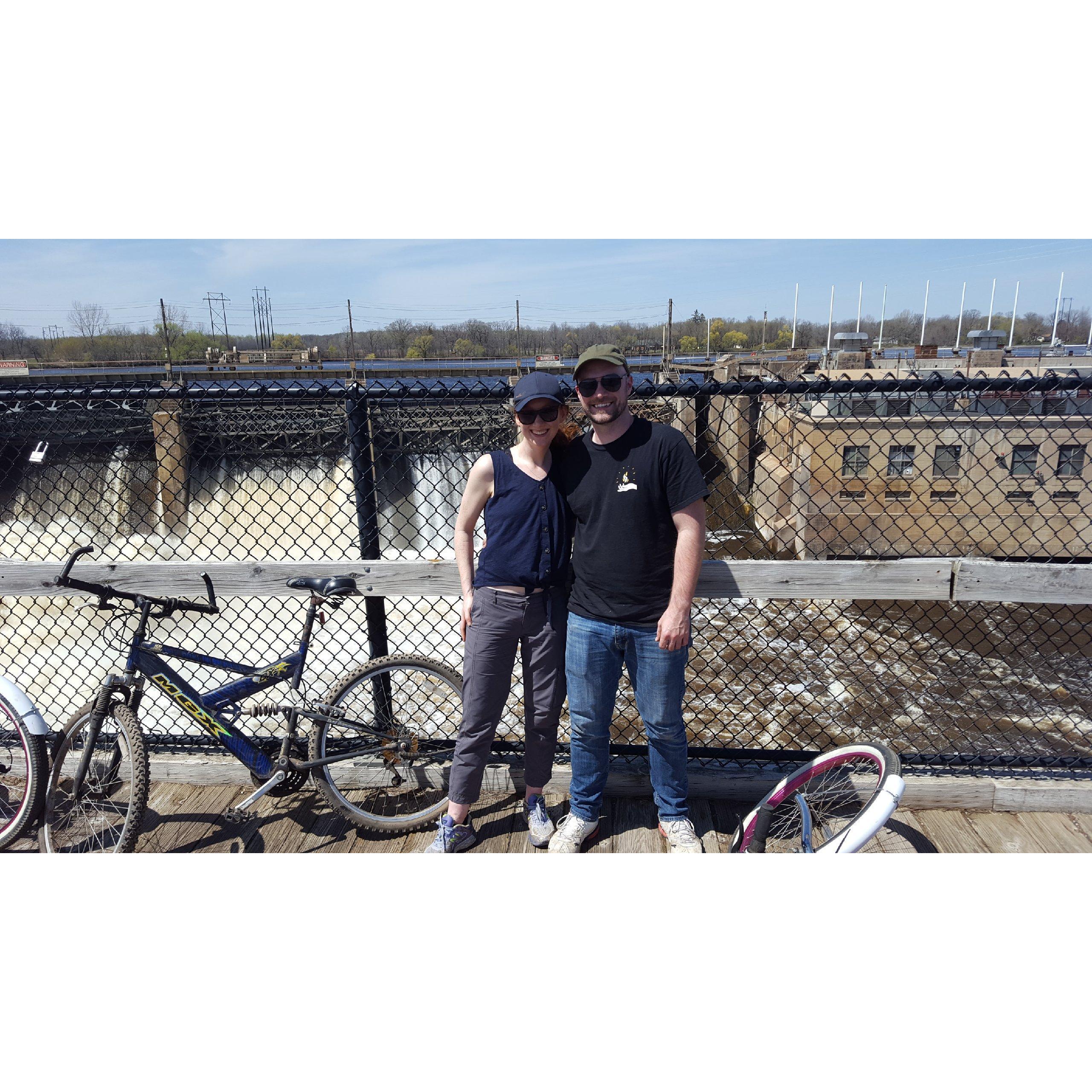 Laura's first visit to the Little Falls area where Sully grew up.