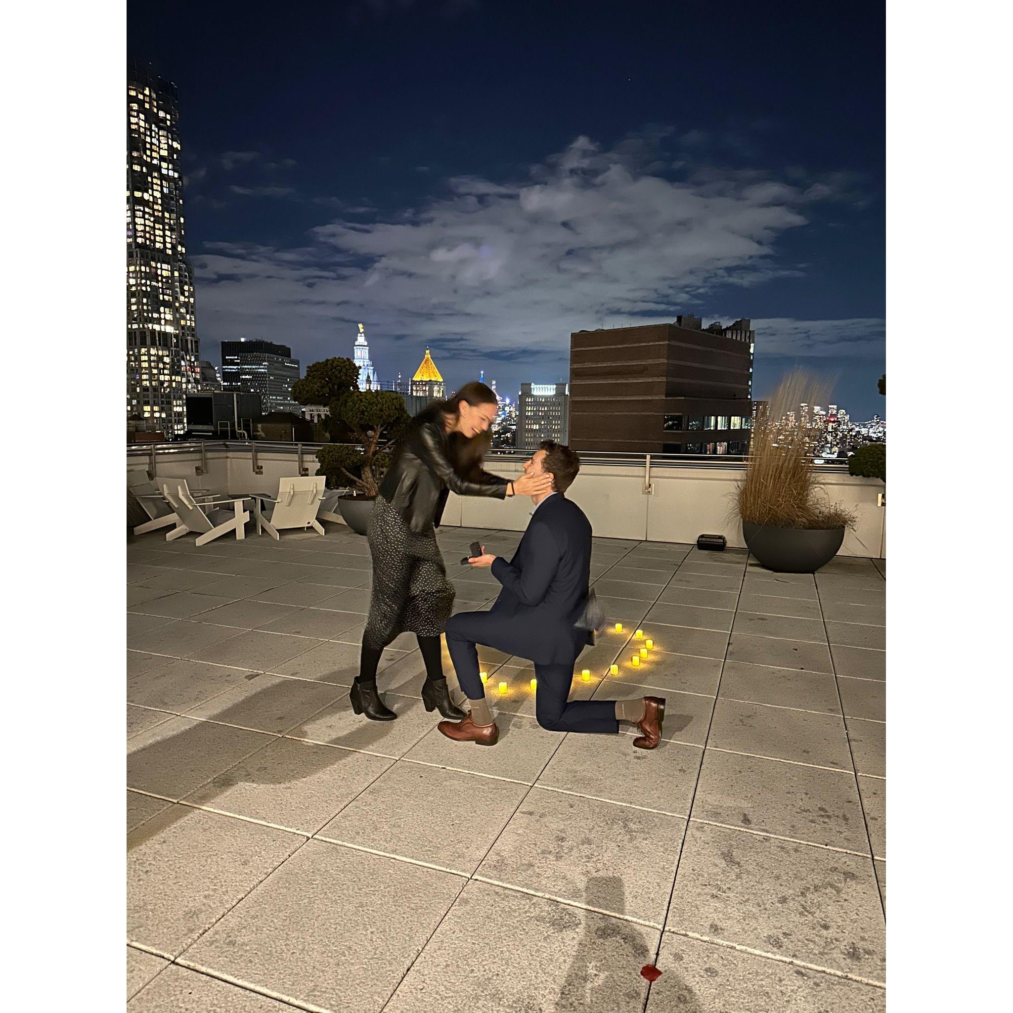 The proposal!