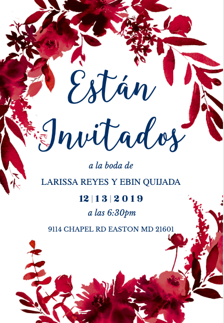 The Wedding Website of Larissa Reyes and Ebin Quijada