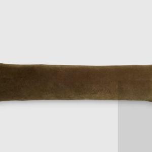Cotton Velvet Oversized Lumbar Pillow Cover in Olive