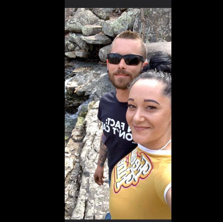 Love when he takes me to all his favorite waterfalls.