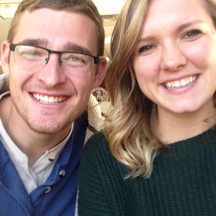 We took this picture in our fourth state together, Kansas.