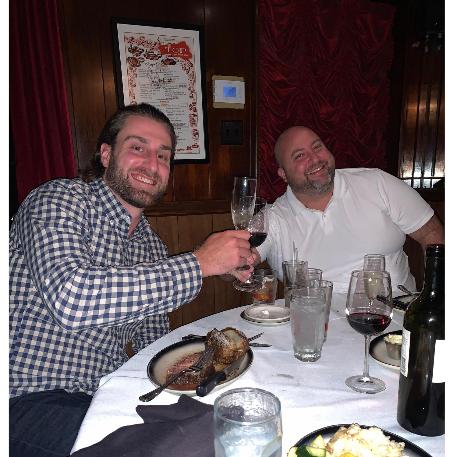 Dinner with friends 2020