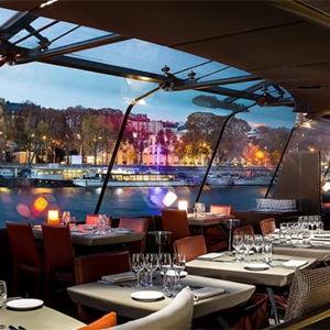 Honeymoon Lunch on the Seine