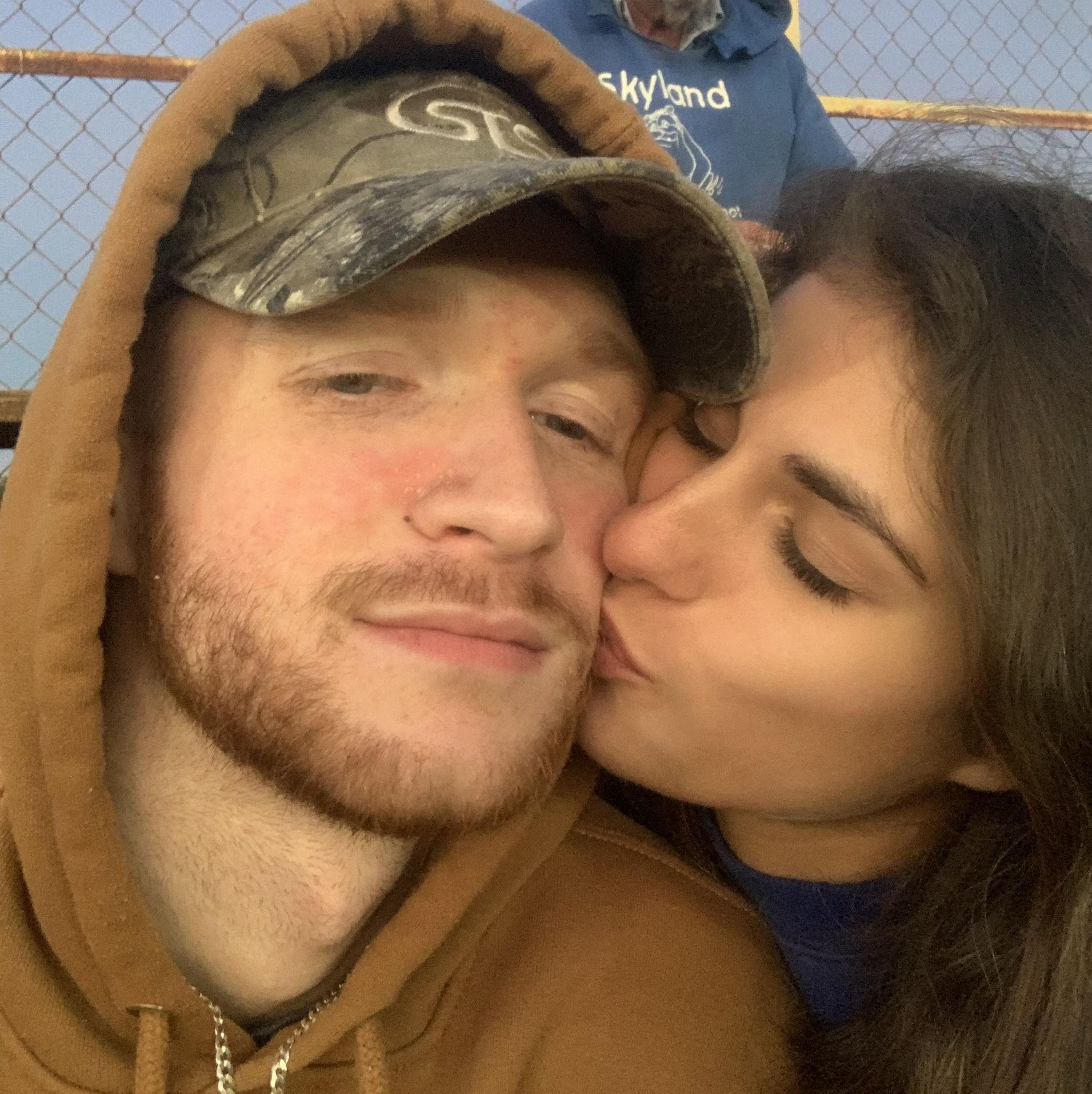 Our first dirt race together