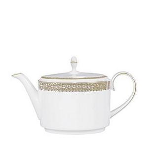 Vera Wang for Wedgwood "Vera Lace" Gold Teapot