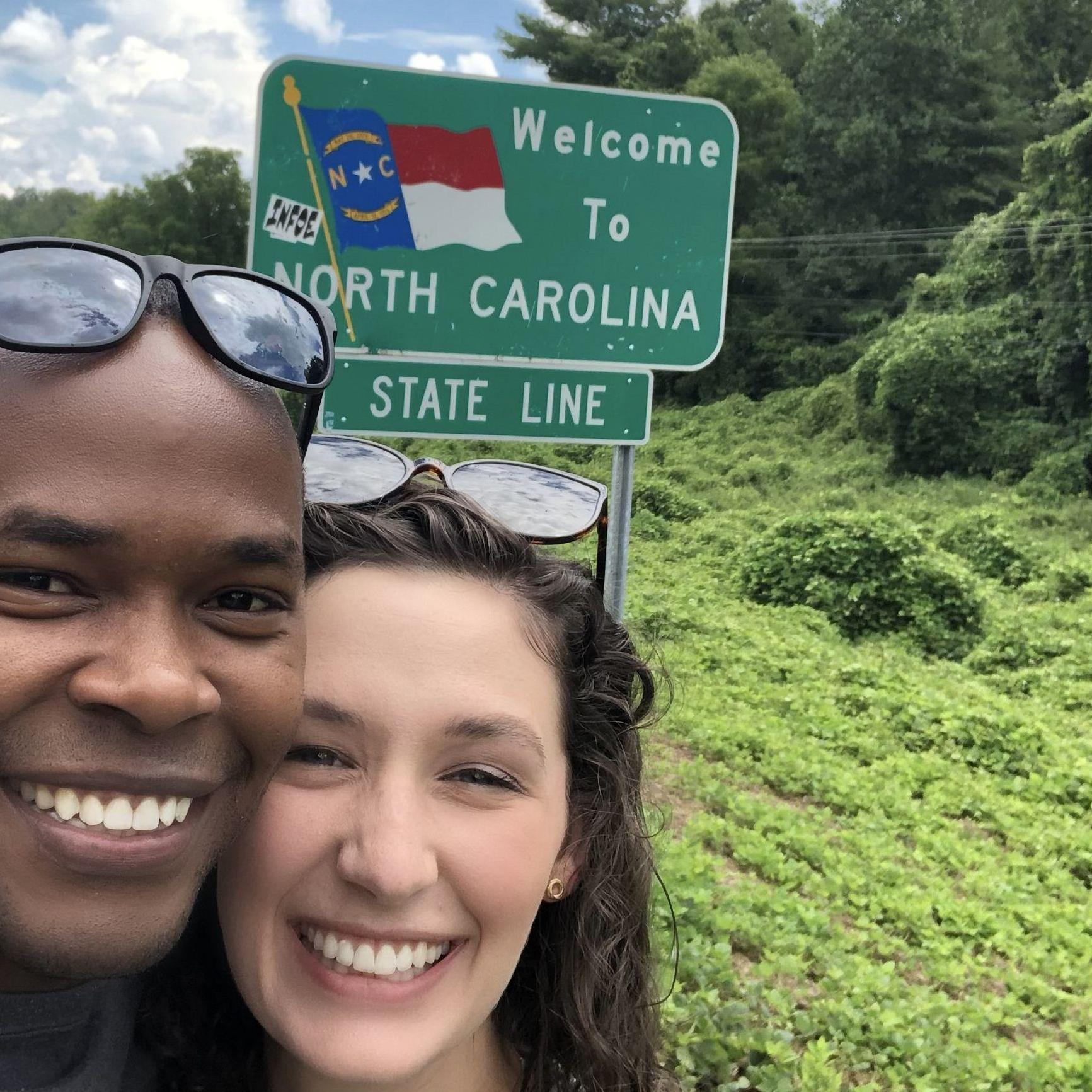"The day Eric moved to NC was the second "best day" of my life. Only second to the day he got down on one knee and asked me to be his wife." -Hope