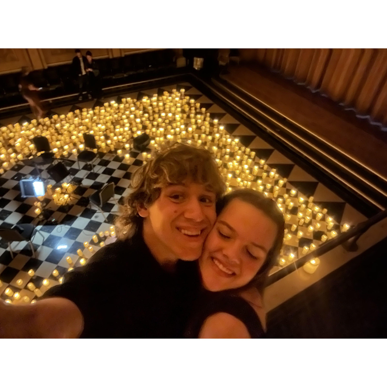 he surprised me with tickets to a candlelit string quartet for an early birthday gift <3
