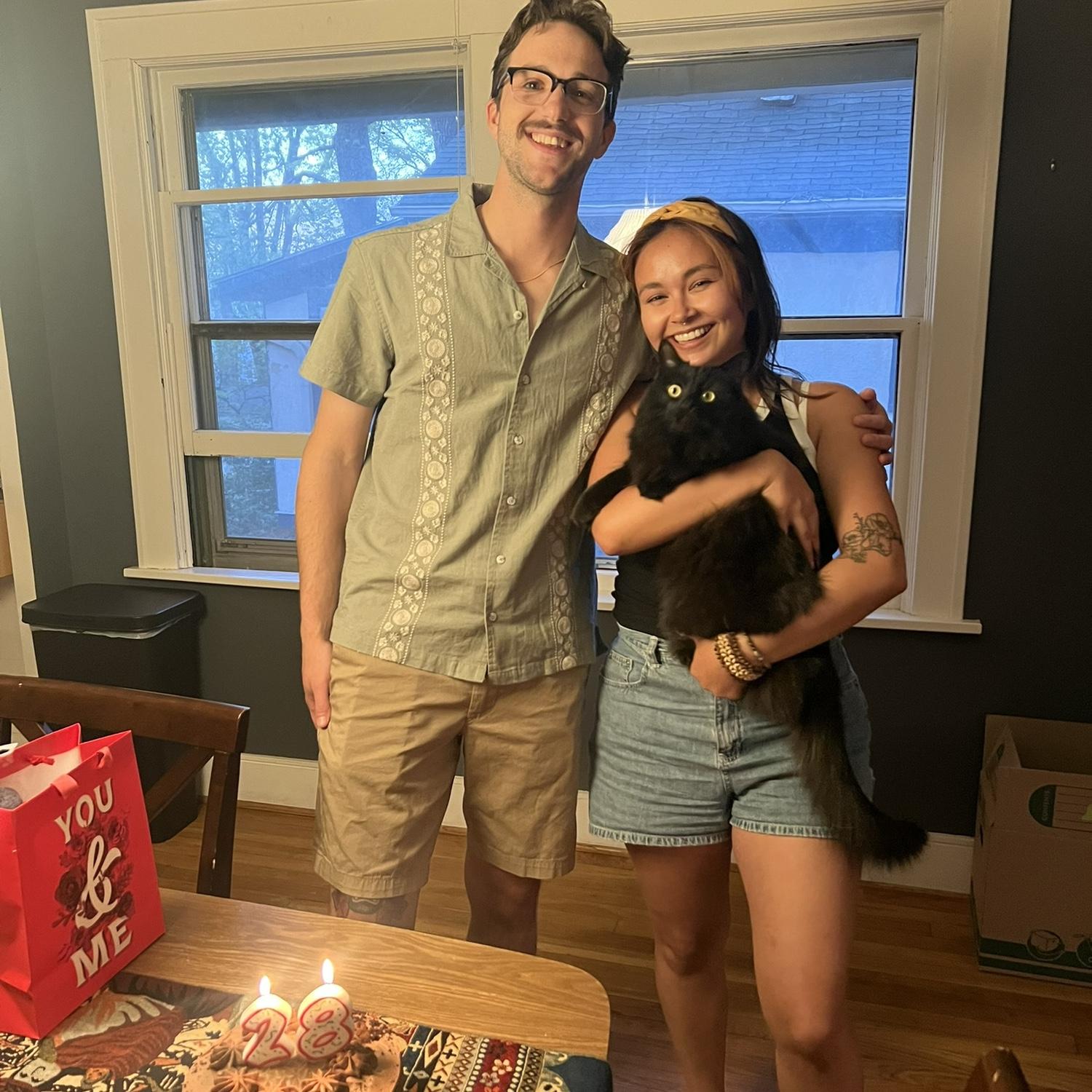 In March of 2024, Val and Jack moved to KC because they missed their friends and family and the midwest too much