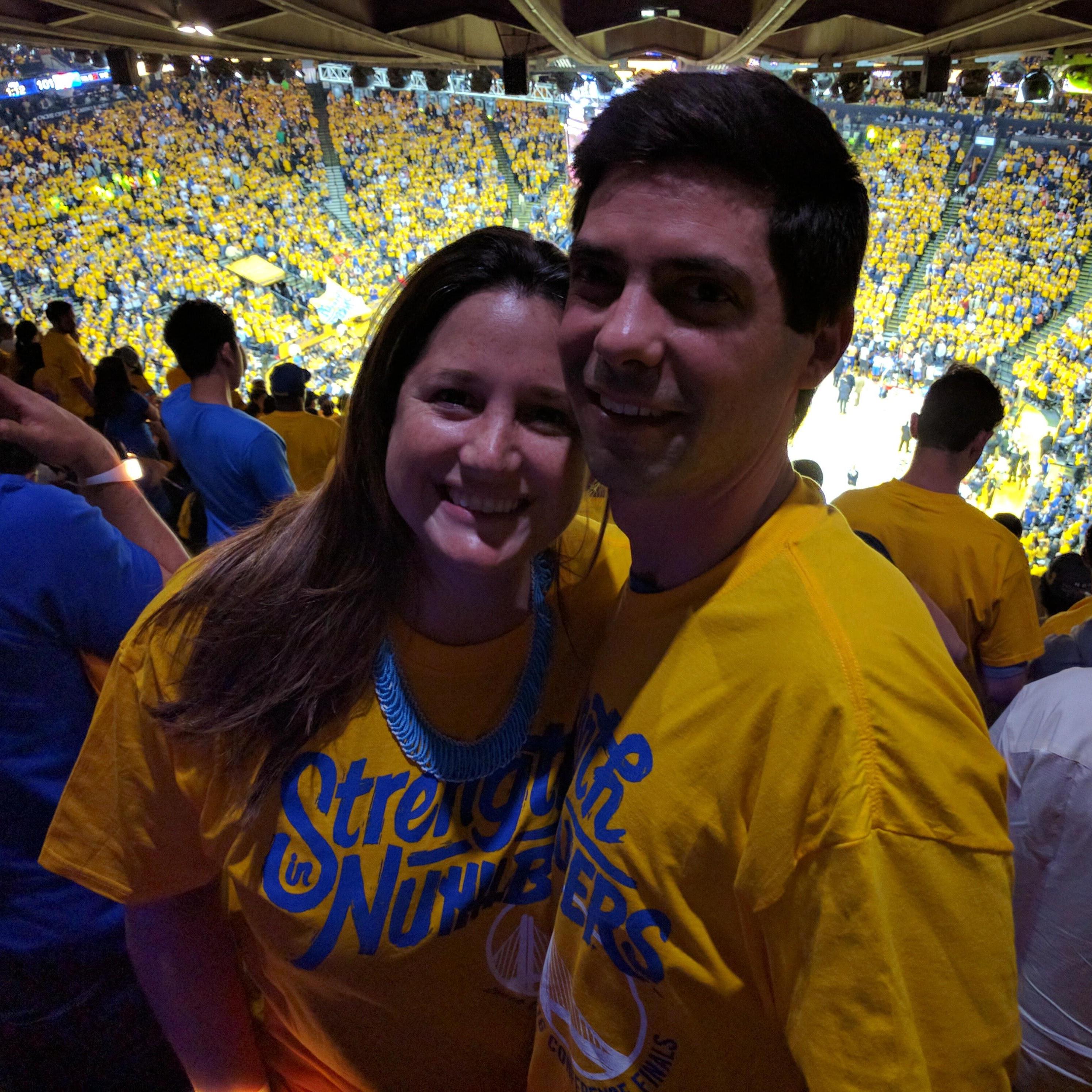 And Elyse becomes a sports fan