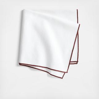 Merrow Stitch Organic Cotton Napkin, Set of 4