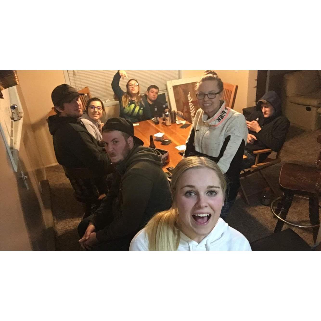 Game nights with the crew!