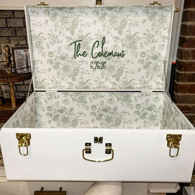 Keepsake Trunks - Large, White