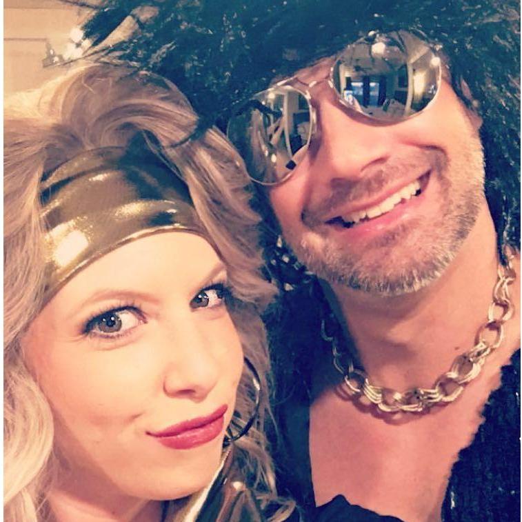Rockin' out for Halloween!