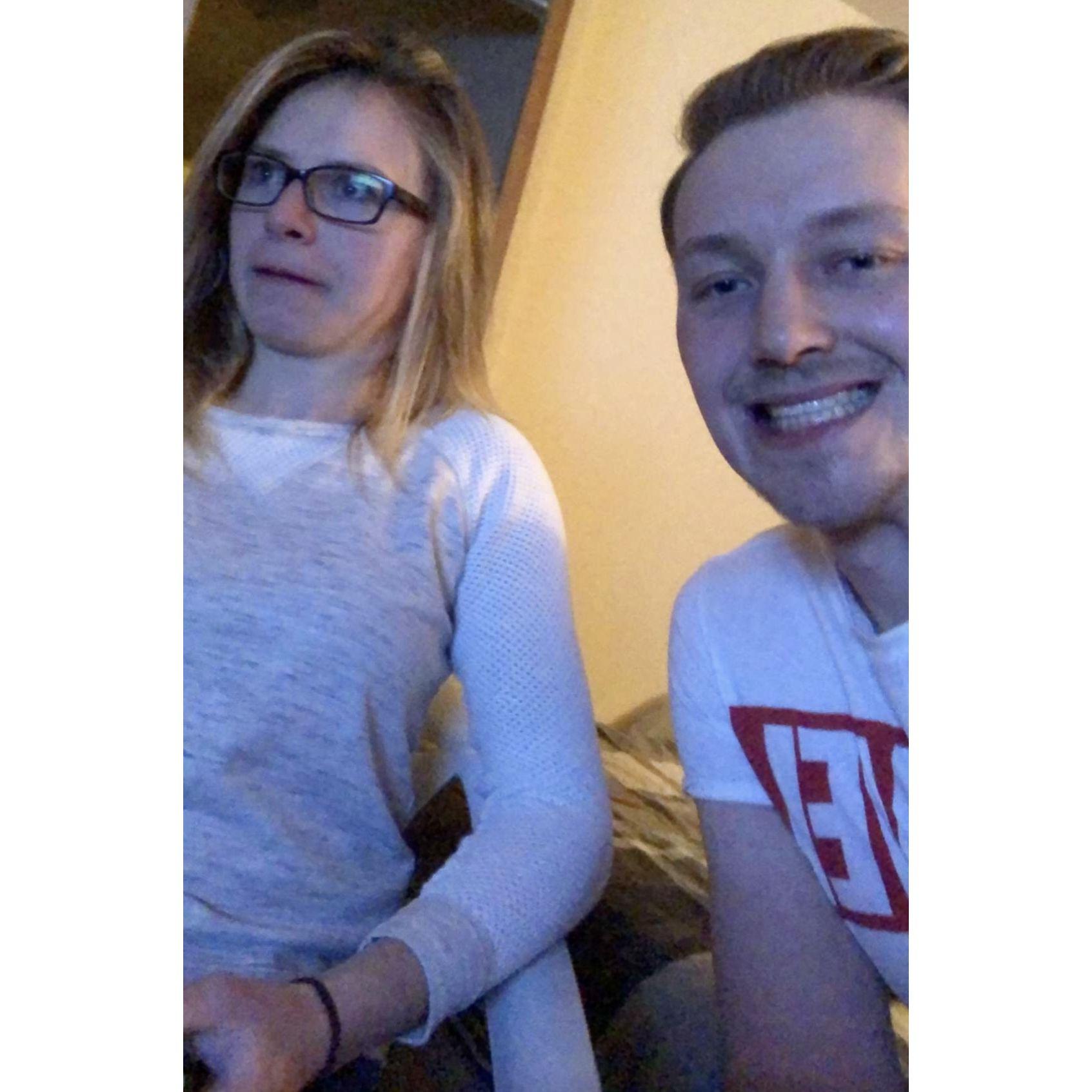 While Will is the more avid gamer, both enjoy gaming together. Some of their favorites include: Civ5, Rocket League, SuperSmashBros, Wii Sports (which results in intense competition).