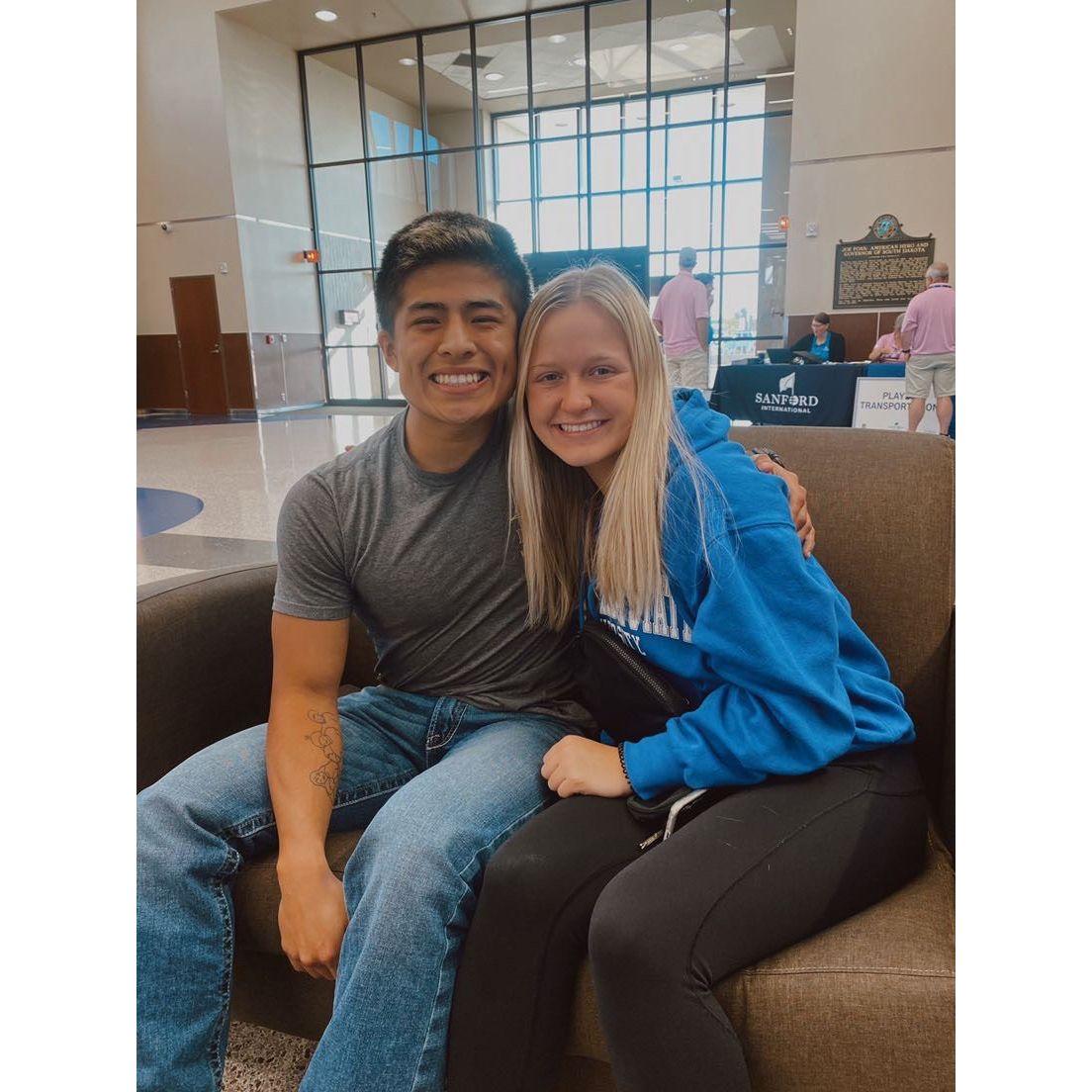 2022 - September 12th. A day we will never forget. The day Daniel left to start his Military Career!