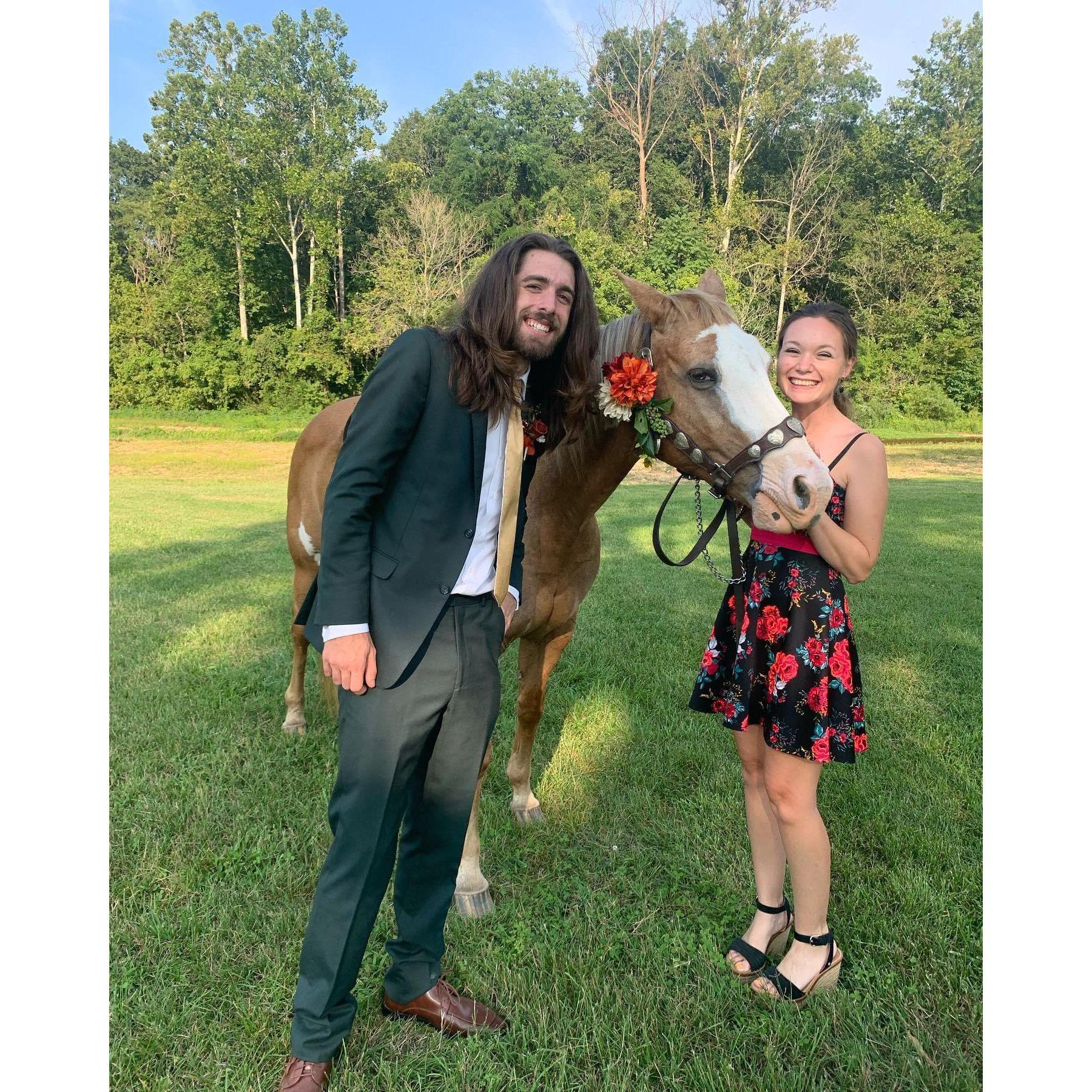 Attending a wedding