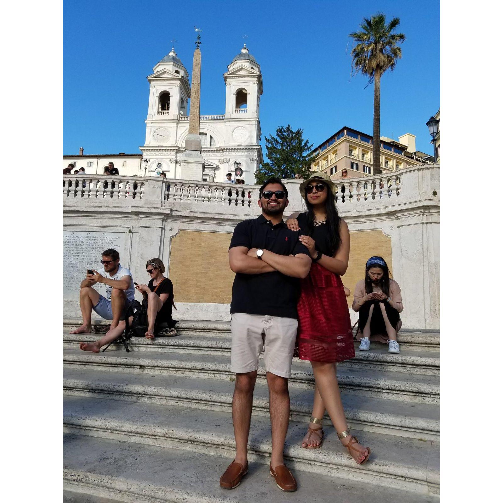 Spanish Steps in Rome- 2017