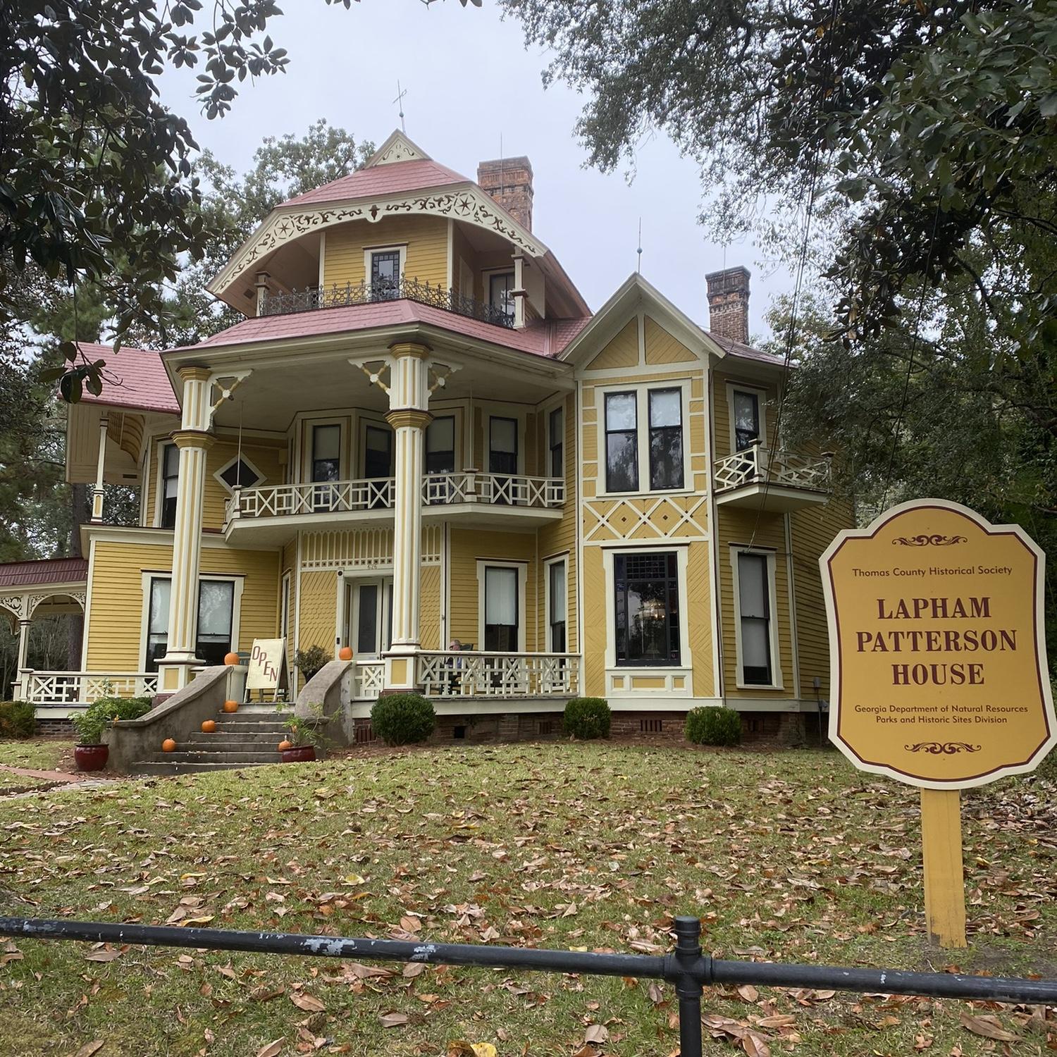 We look forward to welcoming you to the historic Lapham-Patterson House.

To learn more about this amazing site, you can go to:

https://thomasvillehistory.org/lapham-patterson-house/