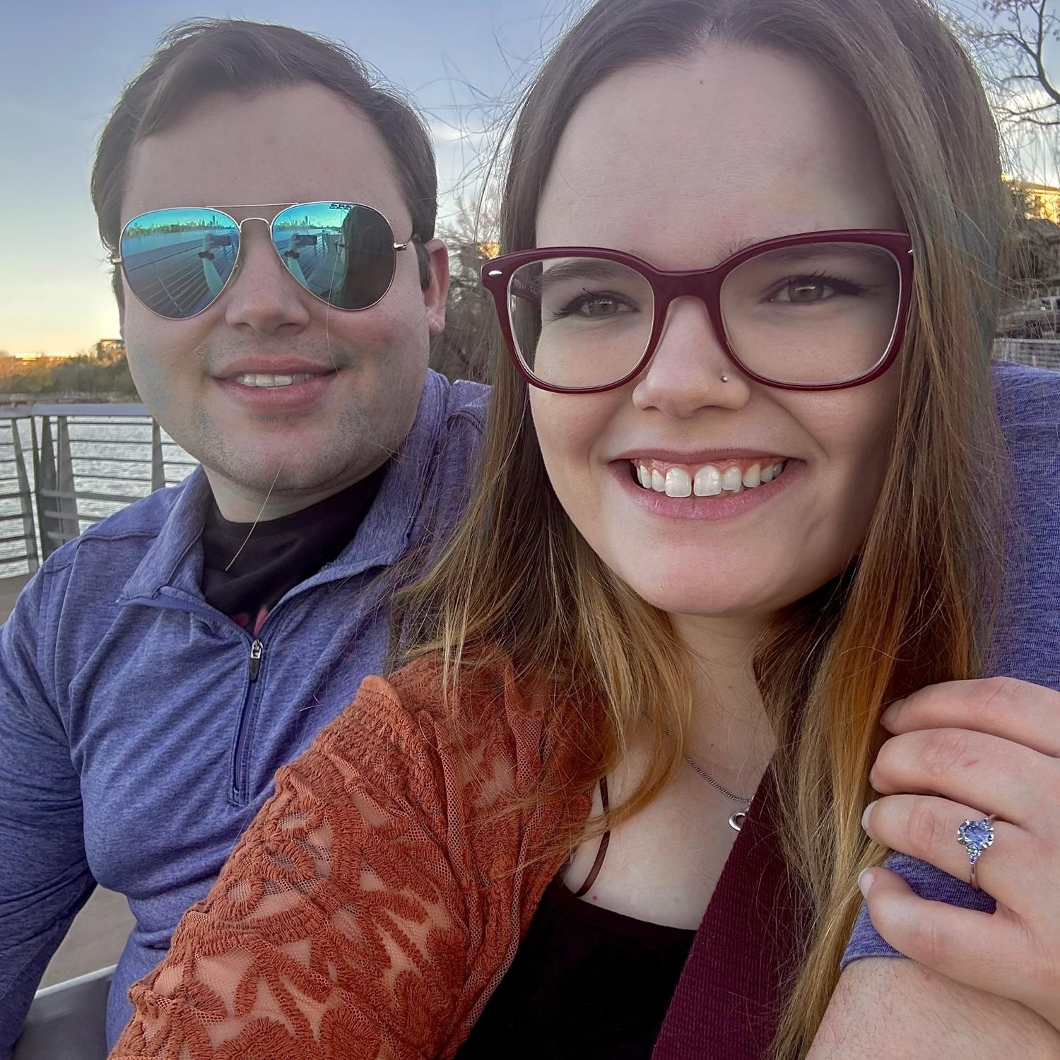 Freshly engaged ♥️