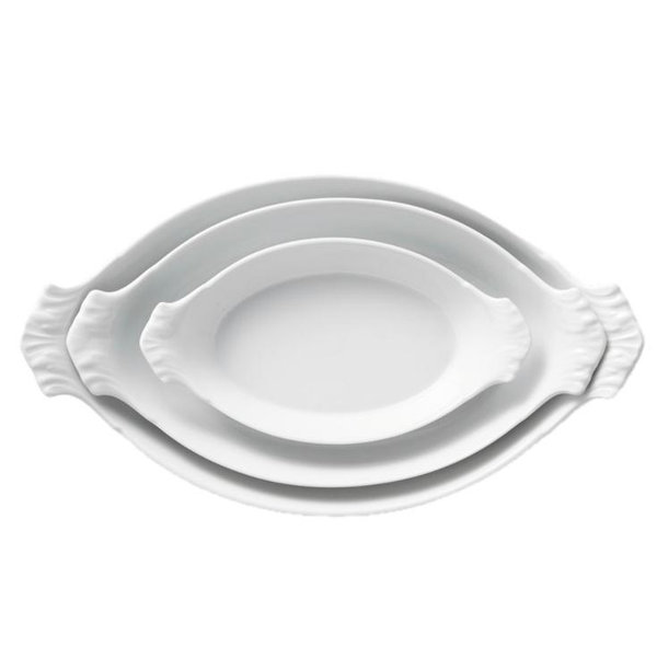Pillivuyt Porcelain Au Gratin Bakers Set of 3