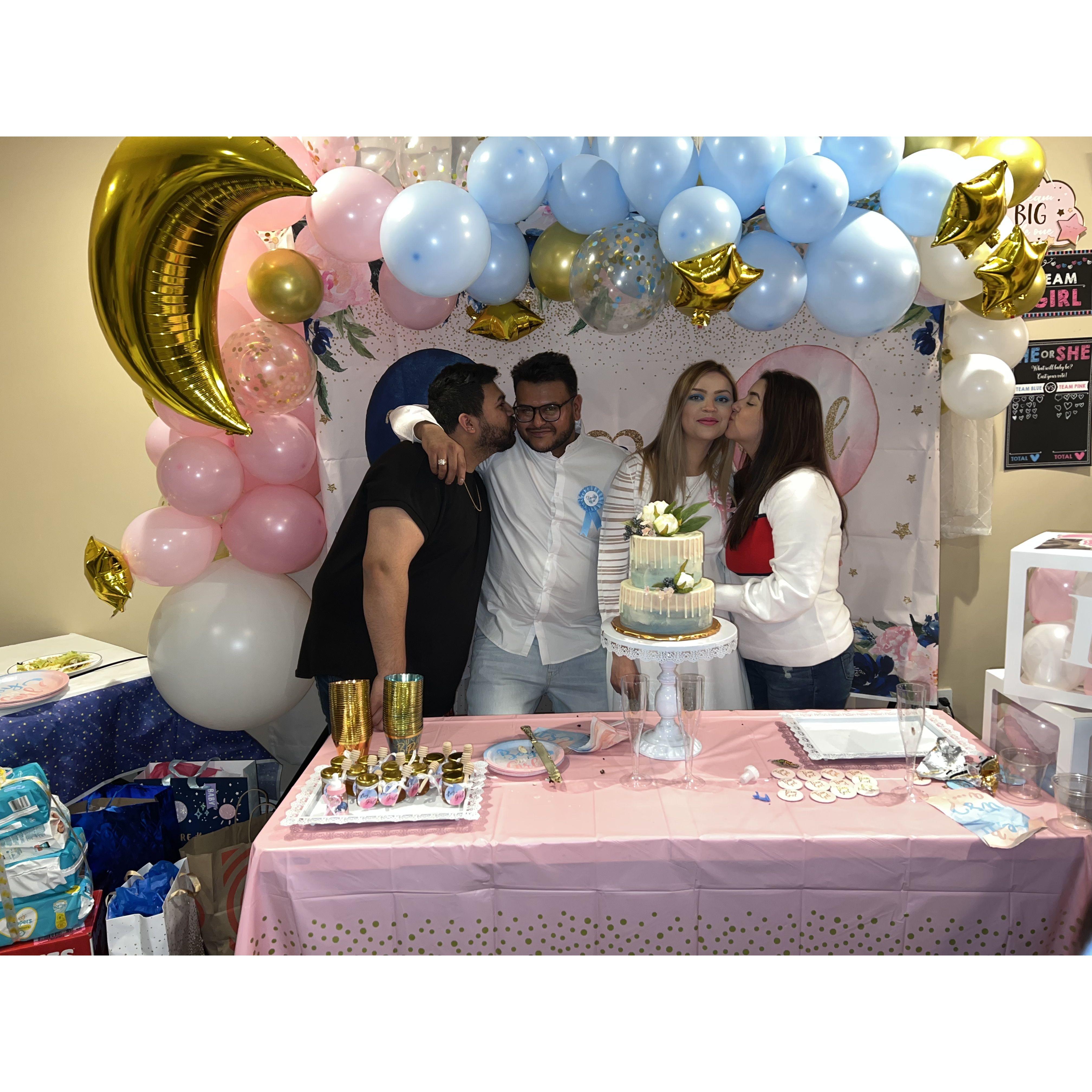 Laila's gender reveal.