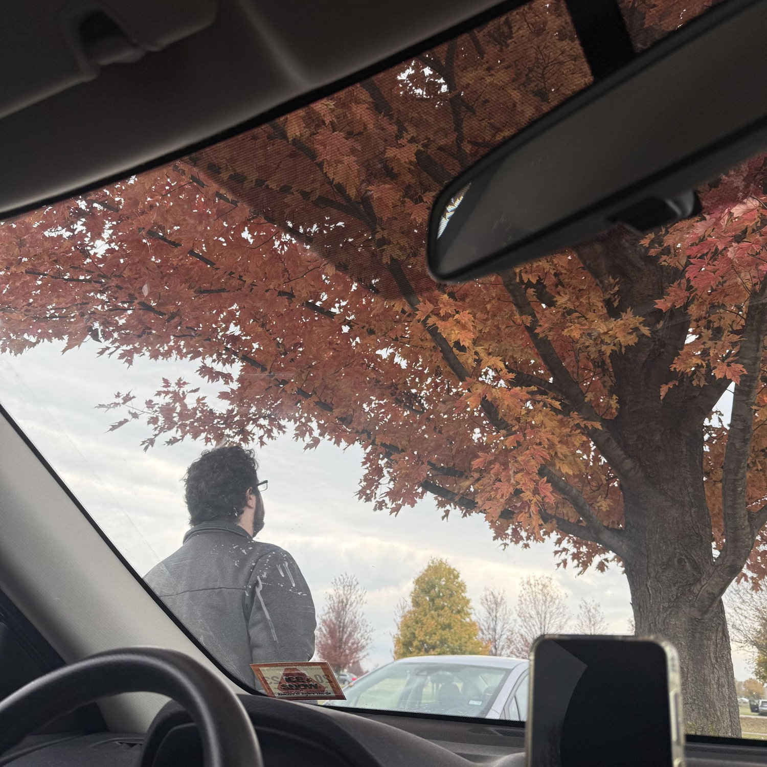 Just trying to catch the perfect fall leaf… one leaf at a time.