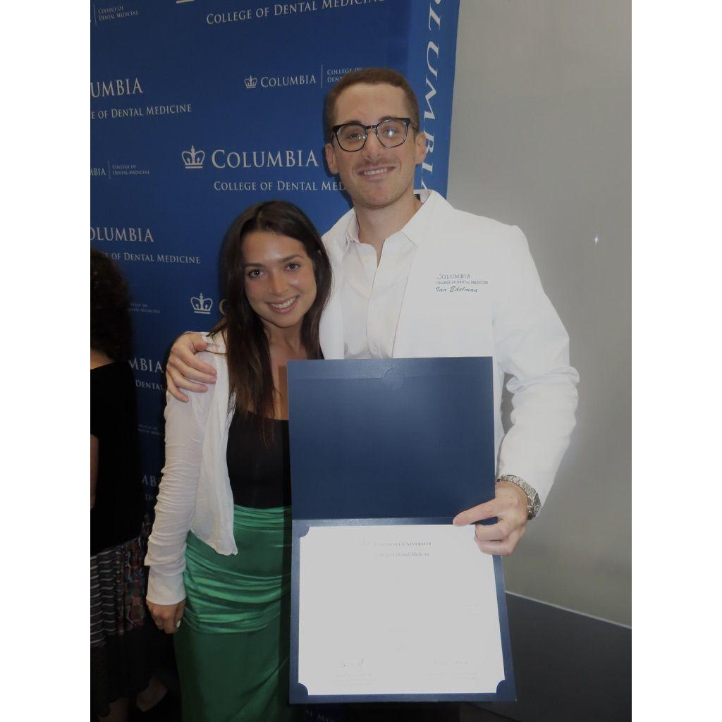 Ian's white coat ceremony