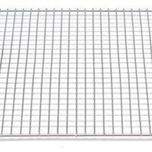 Professional Cross Wire Cooling Rack Half Sheet Pan Grate - 16-1/2&quot; x 12&quot; Drip Screen 2 Pack