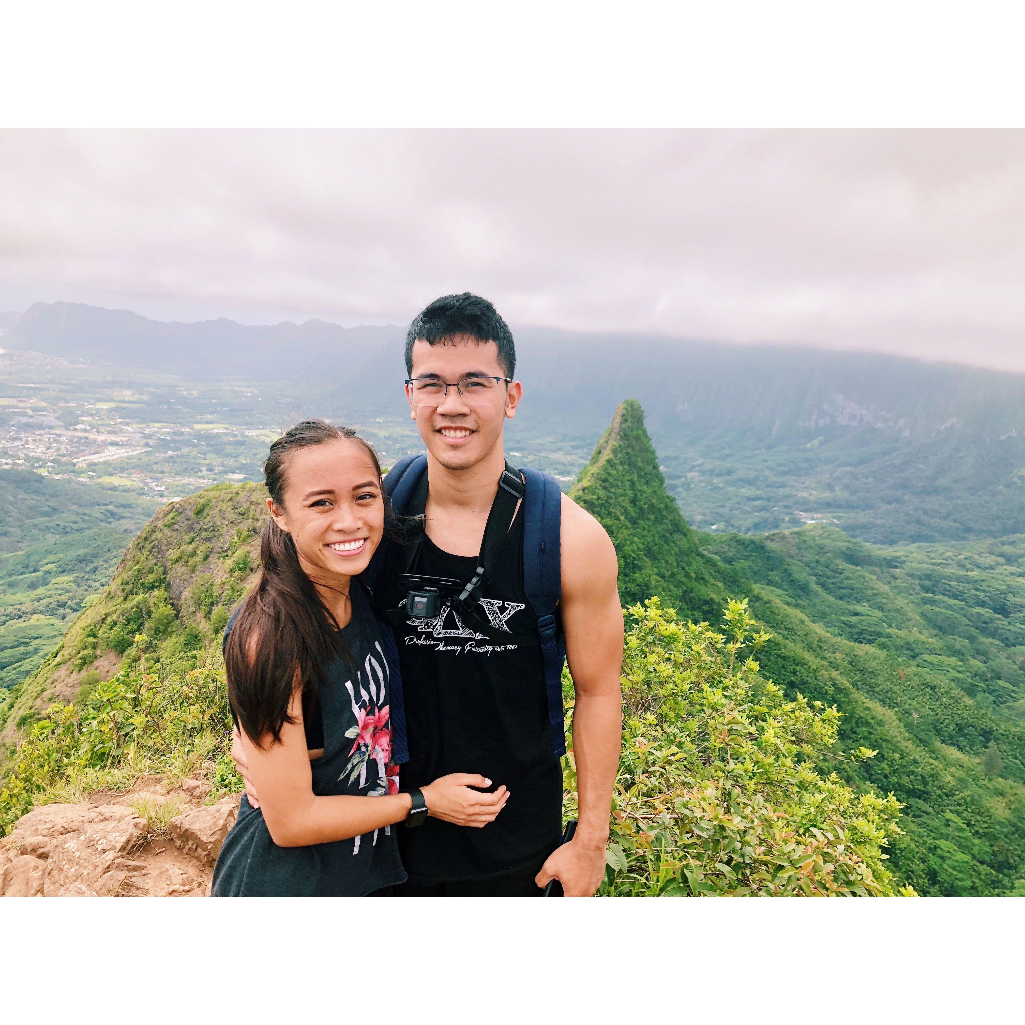 Year 2017: Olomana (Three Peaks) Hike