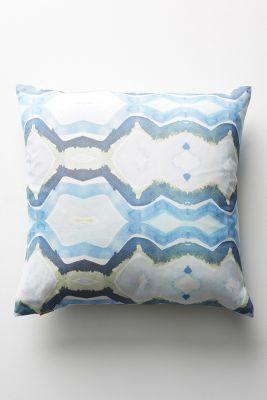 Bunglo Accra Pillow, Sky [20" x 20"]