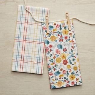 Cottage Garden Plaid Napkin, Set of 6