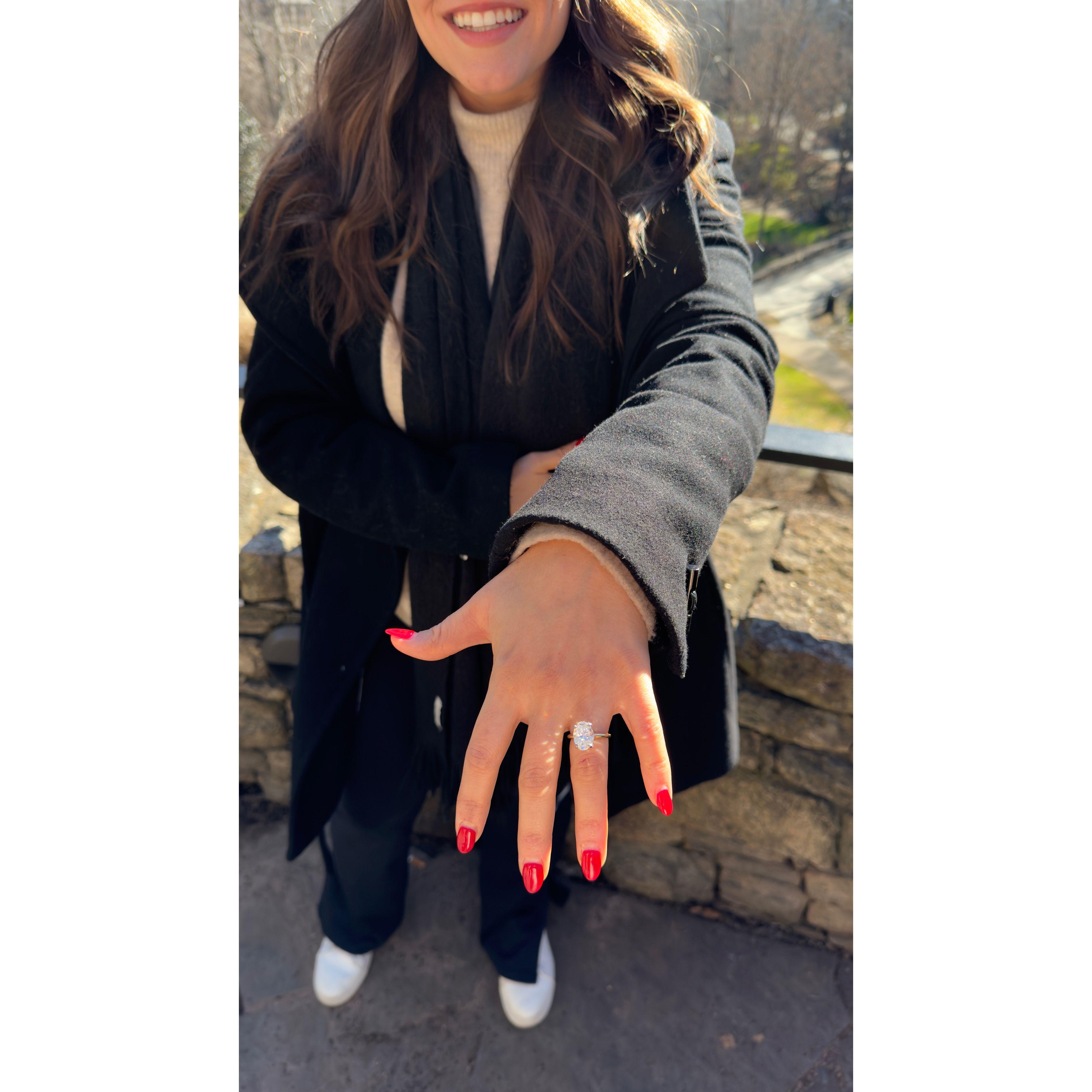 FIRST PIC OF THE RING!!!