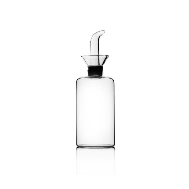 Cilindro Clear Olive Oil Cruet Medium