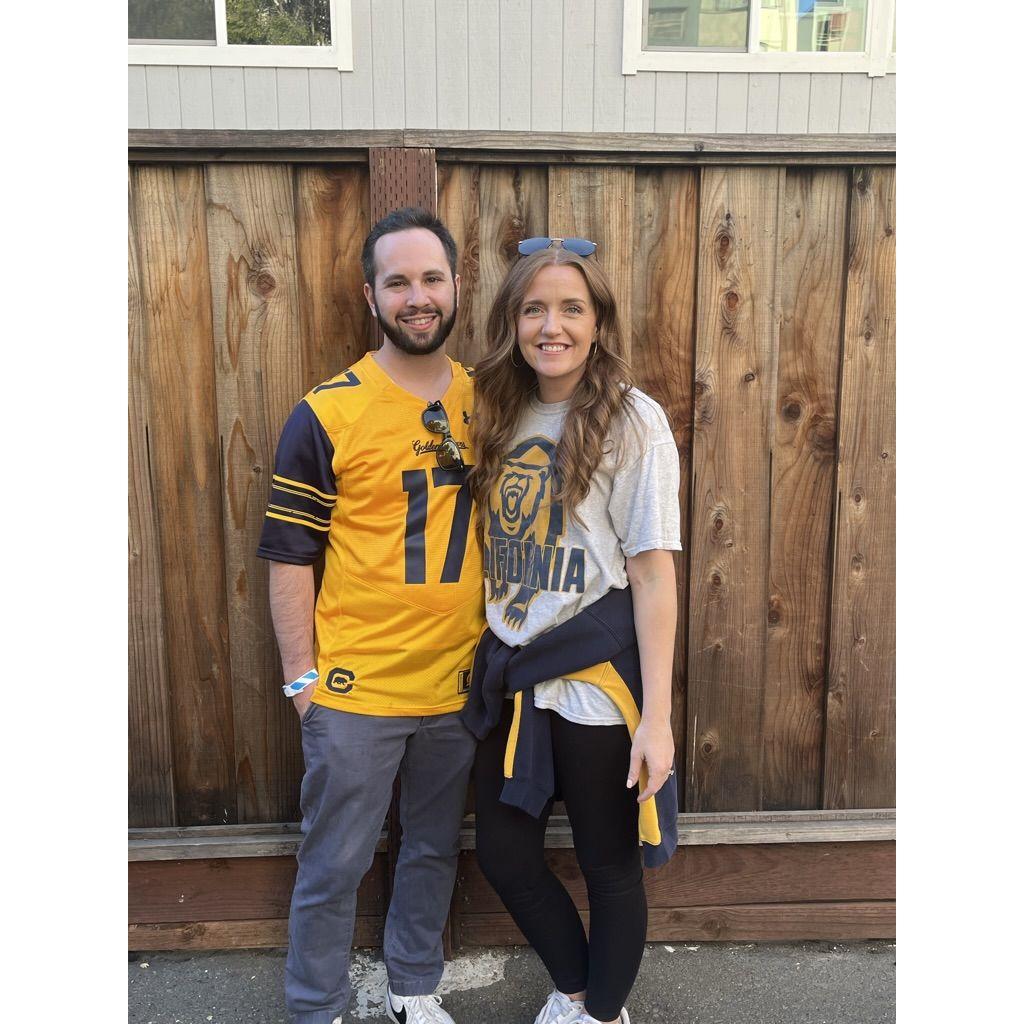 Homecoming at Berkeley, Trent's Alma Mater. GO BEARS!