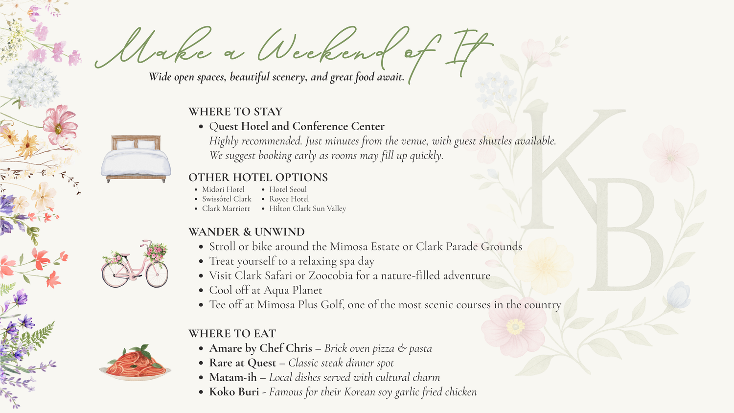 The Wedding Website of Bea Gelle and Kelvin Yu