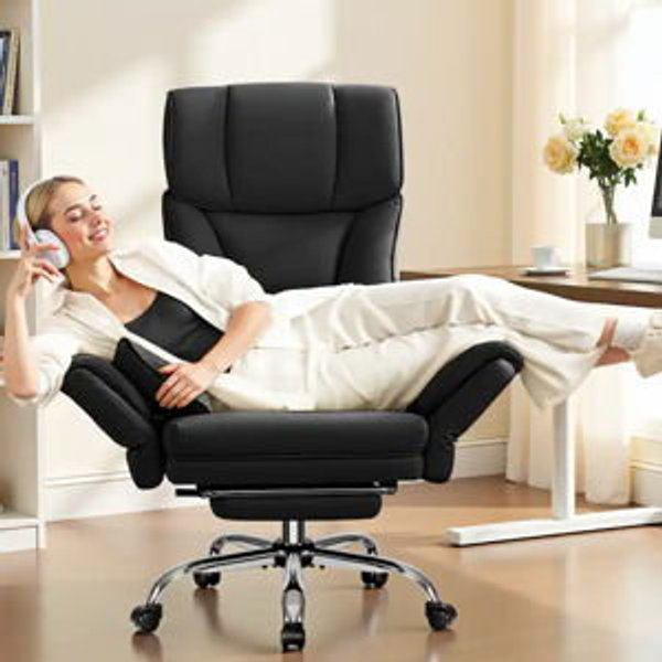 Bridal Shower: Ergonomic Office Chair with Footrest