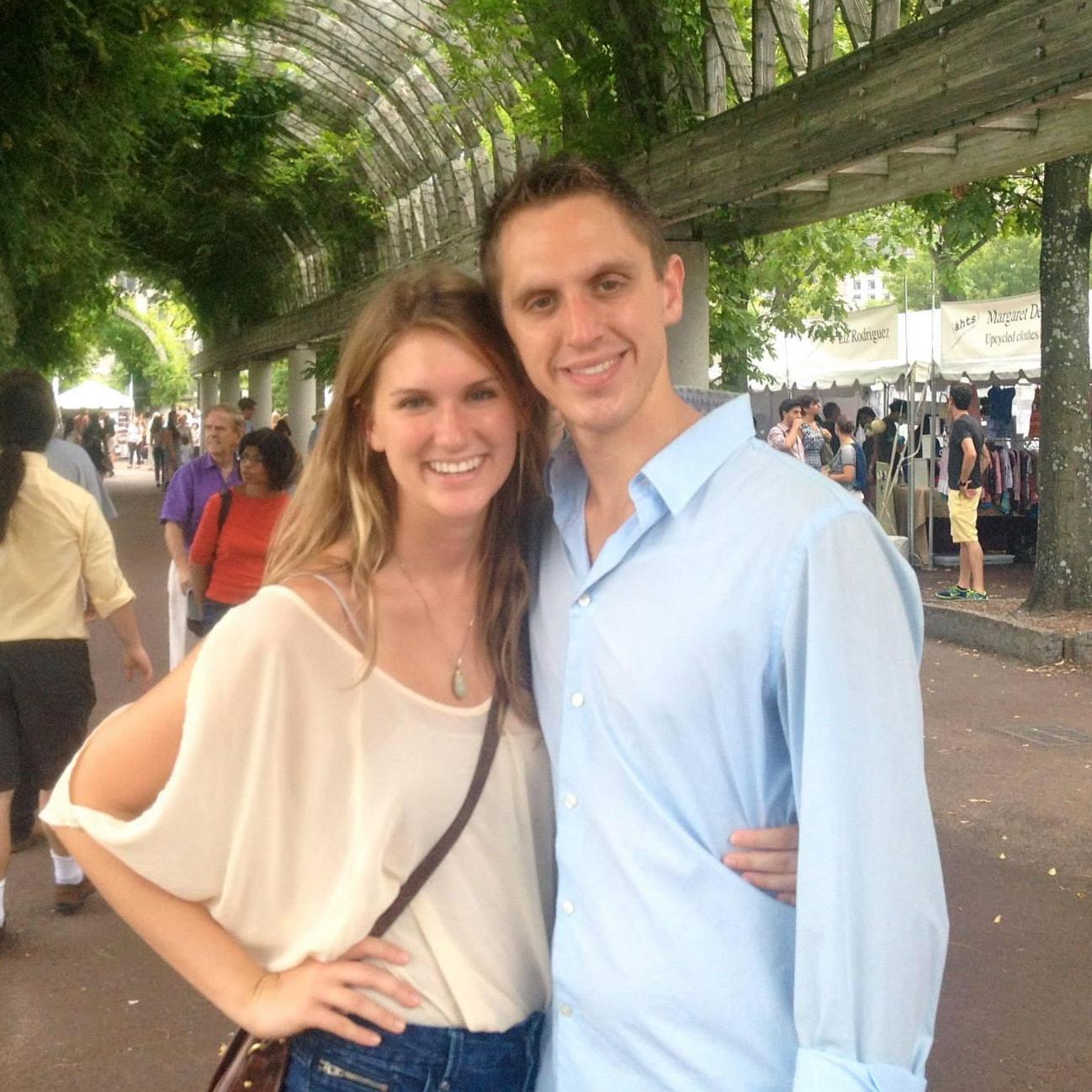 Boston in summer, at the "aht" festival