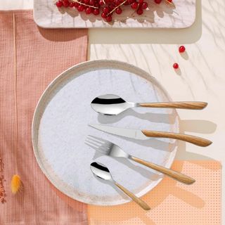 Eclat 24-Piece Nature Flatware Set, Service for 6