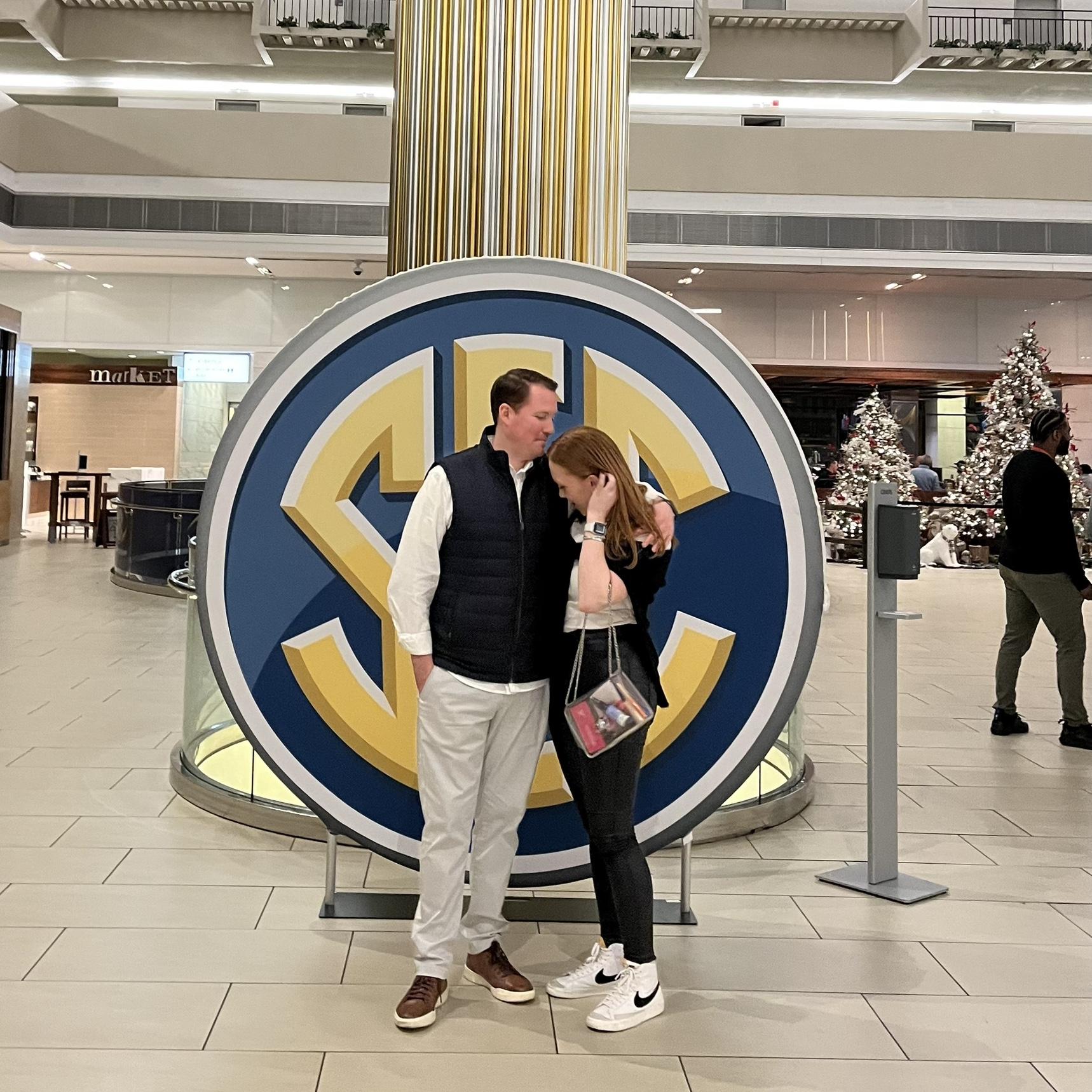 Where it all began…SEC Football Championship 2021 in Atlanta! 🏈🏆