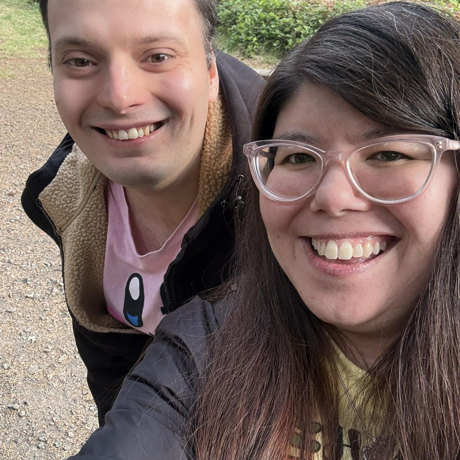 The day we got engaged. April 7th 2026