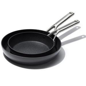 OXO Ceramic Professional Non-Stick 2-Piece Frypan Set, 8-Inch and 10-Inch