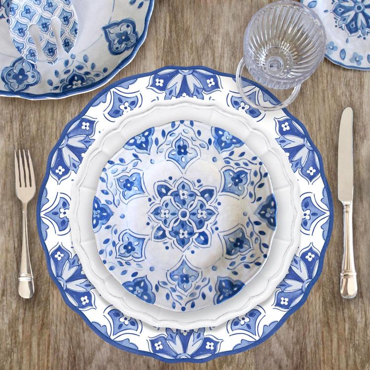 Le Cadeaux, Moroccan Melamine Dinner Plate | Zola