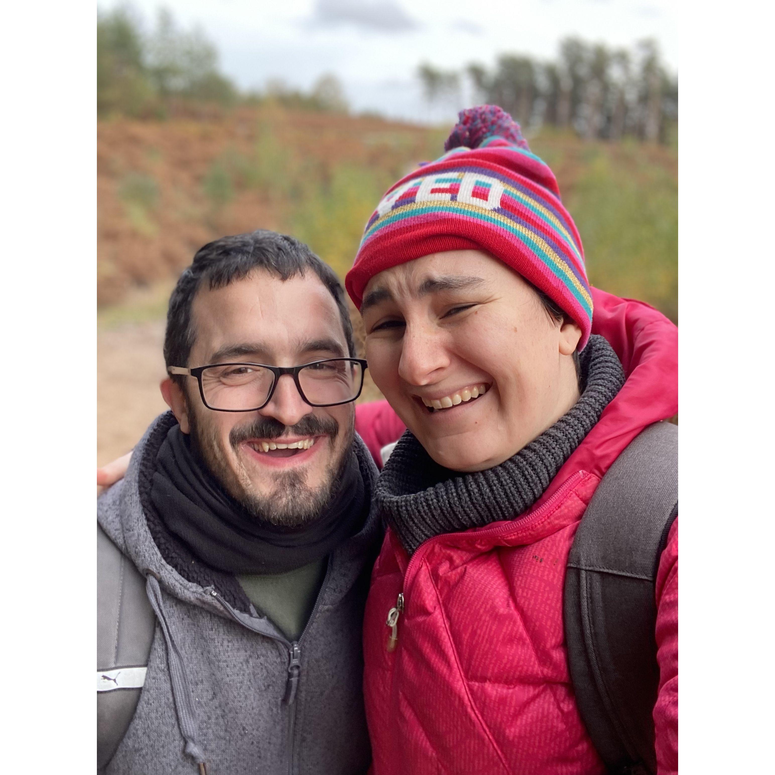 We definitely make each other laugh. Gotta love these photos when one of us cracks a joke or says something absurd right before we take the picture.