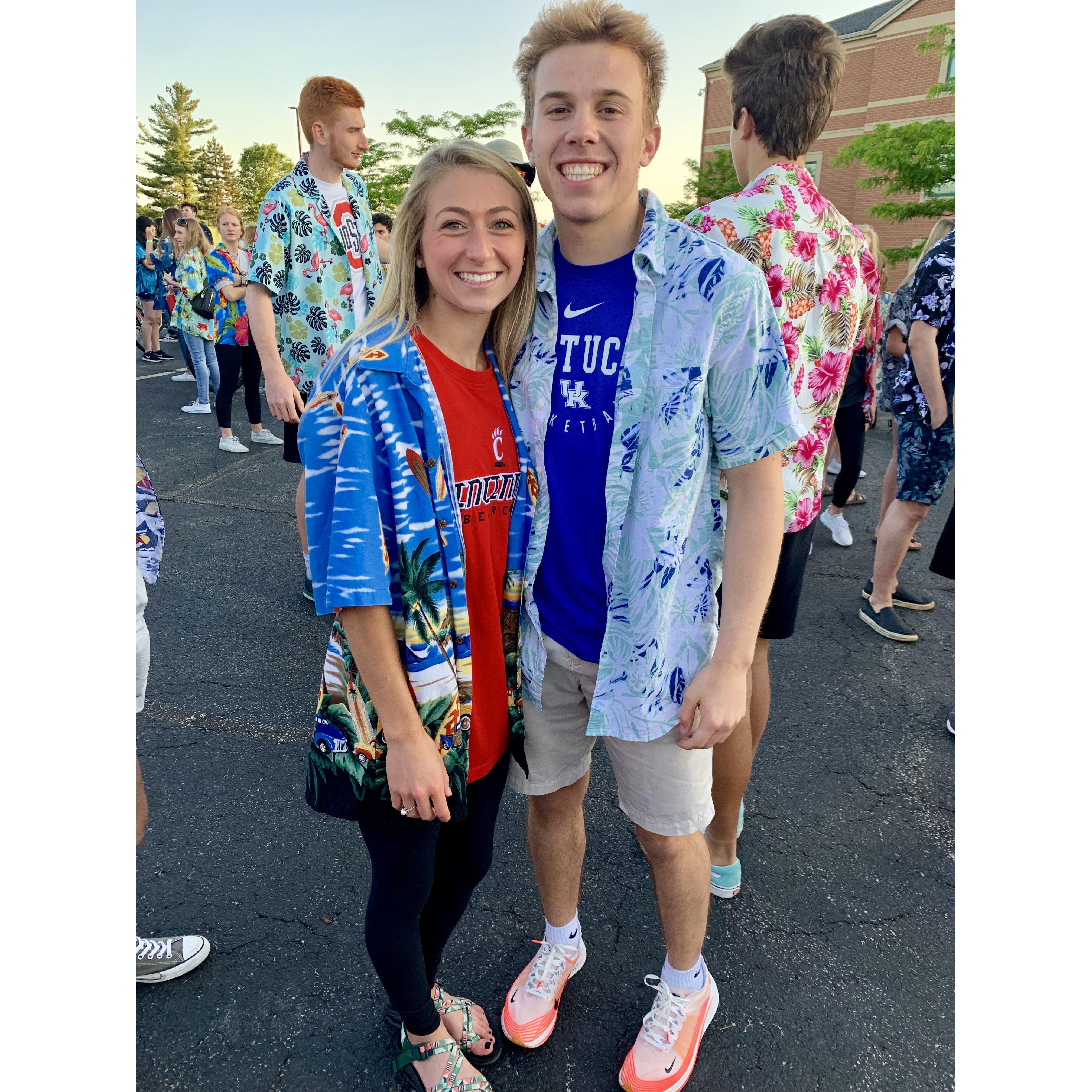 May 15, 2019: Last Day of Senior year where they rode their bikes to school